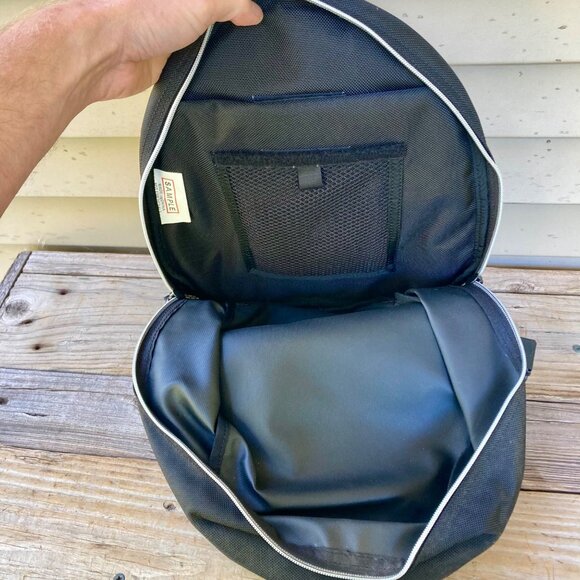 Polaris Snowmobile Tank Map Bag, Ballistic DLX Black 2874151 NICE! - Picture 7 of 8